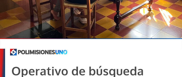 Operativo de búsqueda permitió hallar a un niño que se había perdido en el monte